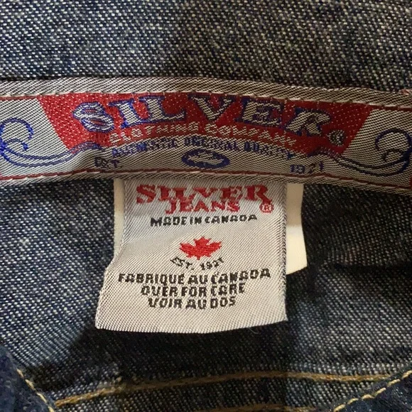 Silver Jean Jacket - Picture 3 of 6